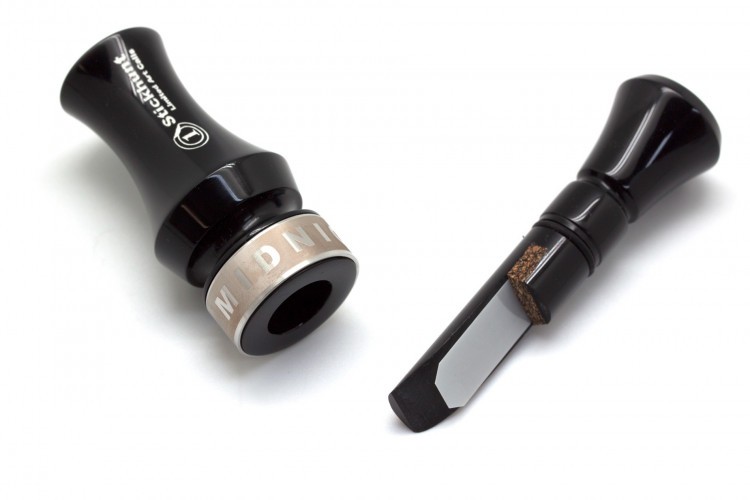 Манок духовой на утку акриловый Stickhunt ArtCalls Midnight VIP (333/777) 1 лепесток Чёрный