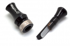 Манок духовой на утку акриловый Stickhunt ArtCalls Midnight VIP (333/777) 1 лепесток Чёрный