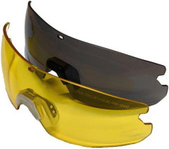 Очки баллистические стрелковые PMX Paragon GB-2600 KIT ANTI-FOG Прозрачные 96% Жёлтые 89% Серые 23%