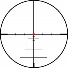 Прицел оптический Konus Pro Target Shot 3-9X40 IR SFP FP WP (7276) Сетка 550-Ballistic (Гравировка)