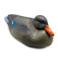 Чучело утиное Стикхант №14 Кряква утка отдыхающая сминаемое резиновое