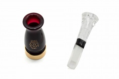 Манок духовой на утку (одинарный) Mick Lacy ML24 поликарбонат Бордовый