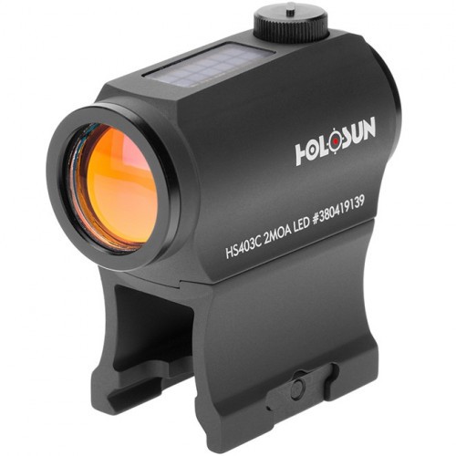 Прицел коллиматорный Holosun Paralow 403C 1X20 IR FP WP (HS403C) Закрытый DOT 2 MOA