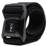 Ремень брючный PMX-18 с металлической застёжкой Черный