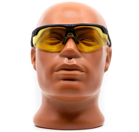 Очки баллистические стрелковые PMX Attain G-1330ST Anti-fog Желтые 89%