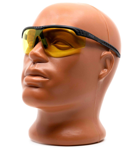 Очки баллистические стрелковые PMX Attain G-1330ST Anti-fog Желтые 89%