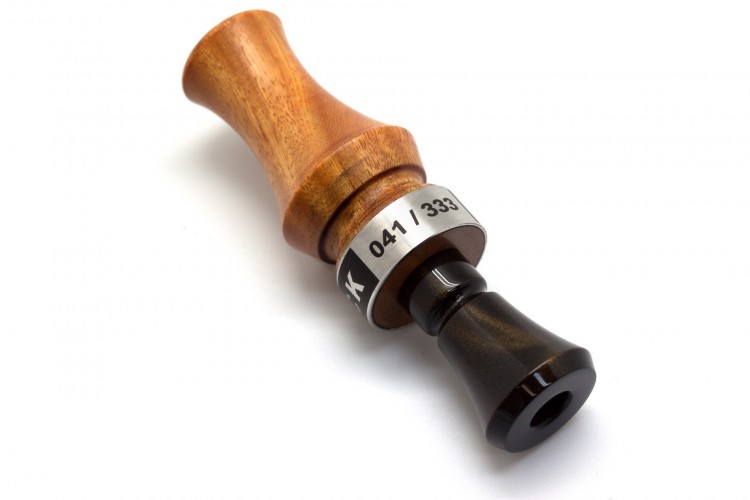 Манок духовой на утку акриловый Stickhunt ArtCalls Woodstock Хейдж 1 лепесток Чёрное золото