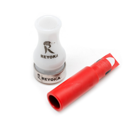 Манок духовой на белолобого гуся Reyoka Gus Белый / Красный