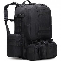 Рюкзак рейдовый RusForce Climbing Army 50L Чёрный