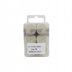 Патч войлочный для чистки оружия Nimar 685.0016 для 16 калибра 12 шт