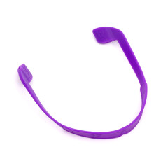 Шнурок-резинка силиконовая для стрелковых очков 22 см Фиолетовый