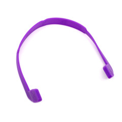 Шнурок-резинка силиконовая для стрелковых очков 22 см Фиолетовый
