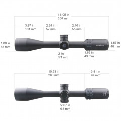 Прицел оптический Vector Optics Hugo 4-16X44 SFP SF WP (SCOL-29P) Сетка Rimfire .22 LR