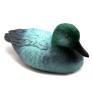 Чучело утиное Стикхант №17 Гоголь селезень зеленый сминаемое резиновое