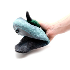 Чучело утиное Стикхант №17 Гоголь селезень зеленый сминаемое резиновое