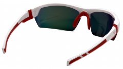 Очки баллистические стрелковые Pyramex Tensaw VGSWR351 Polarized Зеркально-красные 7%