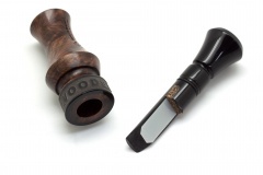 Манок духовой на утку акриловый Stickhunt ArtCalls Woodstock Орех 1 лепесток Чёрный