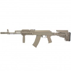 Приклад телескопический DLG Tactical TBS Shock (DLG9505) для АК / АКМ / ВПО-133 с упором