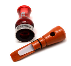 Манок духовой 2 в 1 (уточка чирок и шилохвость) Reyoka Camurcun Красный / Оранжевый