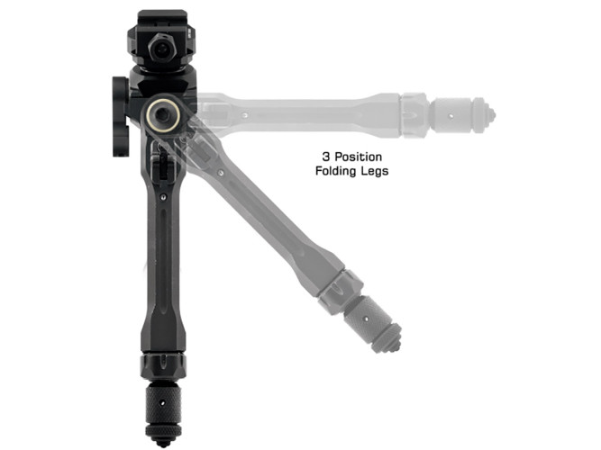 Сошки телескопические Leapers UTG PRO TBNR крепление на Weaver / Picatinny 3 положения ног