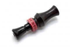 Манок духовой на утку акриловый Stickhunt ArtCalls Woodstock Черное африканское дерево 1 лепесток Красный