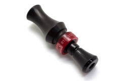 Манок духовой на утку акриловый Stickhunt ArtCalls Woodstock Черное африканское дерево 1 лепесток Красный