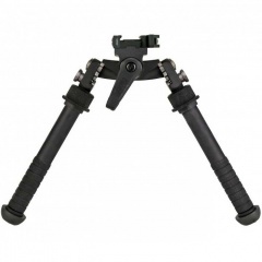 Сошки телескопические Atlas CAL GEN2 BT65-LW17 быстросьемные на Picatinny 13-24 см Чёрный