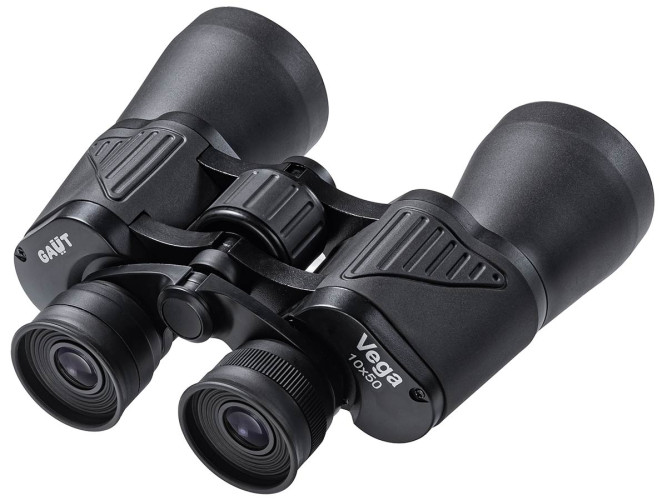 Бинокль GAUT Vega 10x50 Porro | BK-7 Черный