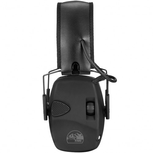 Наушники активные стрелковые ShotTime 32 с поролоновыми амбушюрами 23-82 ДБ Чёрный