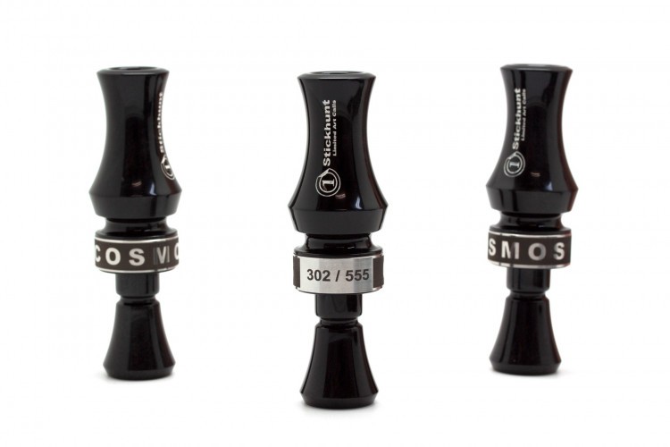 Манок духовой на утку акриловый Стикхант Stickhunt ArtCalls Cosmos Black 2 двухлепестковый черный