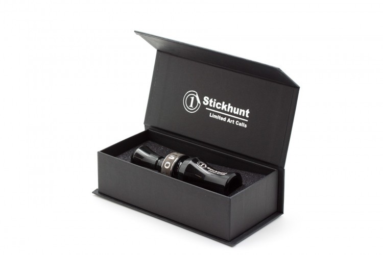 Манок духовой на утку акриловый Стикхант Stickhunt ArtCalls Cosmos Black 2 двухлепестковый черный