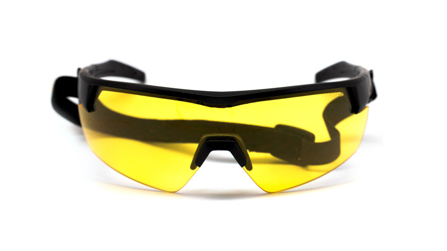 Очки баллистические стрелковые PMX Range G-1030ST Жёлтые 89%