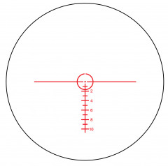 Прицел оптический Konus Pro Tactical EL-30 6-24X50 IR SFP RF WP (7331) Сетка 10 шт
