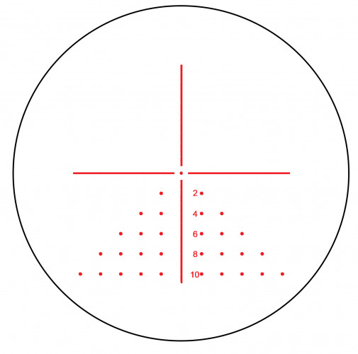 Прицел оптический Konus Pro Tactical EL-30 6-24X50 IR SFP RF WP (7331) Сетка 10 шт
