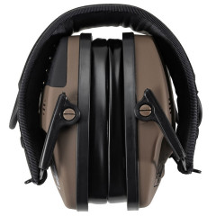 Наушники активные стрелковые ShotTime 44 Pro с гелевыми амбушюрами 23-82 ДБ Койот