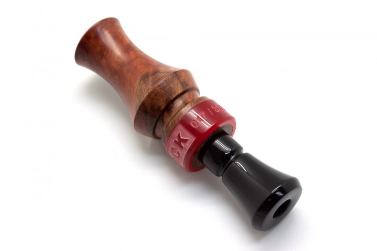 Манок духовой на утку акриловый Stickhunt ArtCalls Woodstock Кап эвкалипта 1 лепесток Чёрный