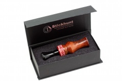 Манок духовой на утку акриловый Stickhunt ArtCalls Woodstock Кап эвкалипта 1 лепесток Чёрный