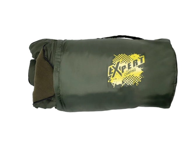 Спальный мешок Expert Camping -20°С Зелёный