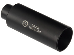 Пламегаситель-дожигатель Вектор-7.62 VR-DTL 9 для Сайга-9/TR9, резьба 16х1, калибр 9мм, сталь