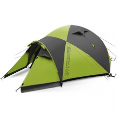 Палатка туристическая Trimm Adventure Base Camp-D для 4-х человек Зелёный
