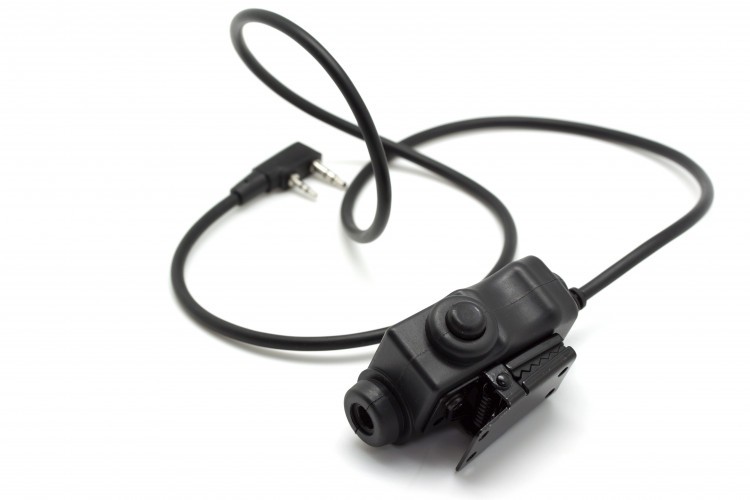 Тангента Earmor М51 PTT для наушников Earmor штекер под рацию Kenwood