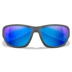 Очки баллистические стрелковые Wiley X Climb ACCLM09 Polarized Голубые Captivate 12%