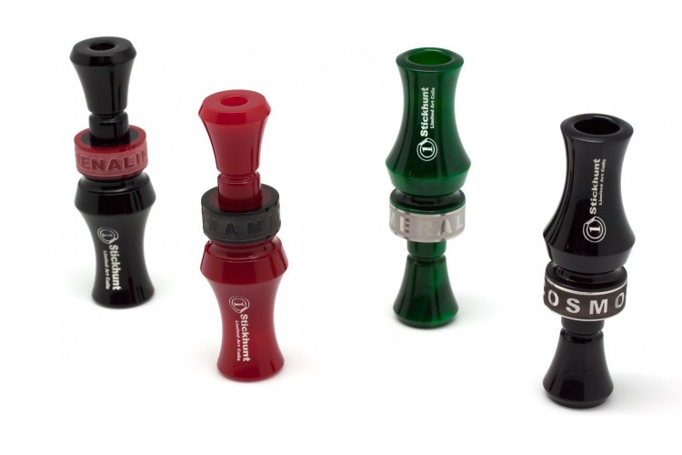 Манок духовой на утку акриловый Stickhunt ArtCalls Emerald 1 лепесток Изумруд