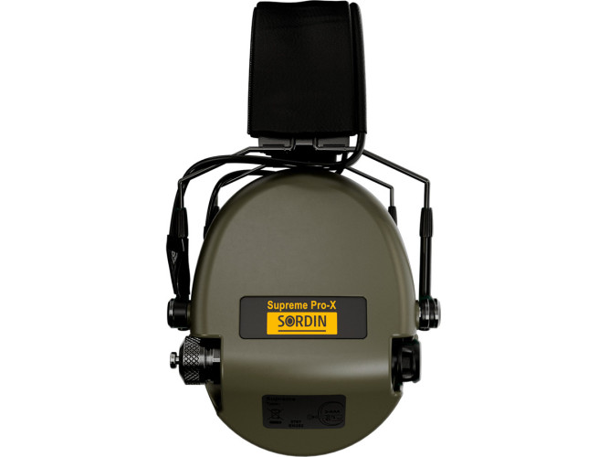 Наушники активные стрелковые Sordin (MSA) Supreme Pro-X Slim 74302-X/L-S 26-82 ДБ Хаки