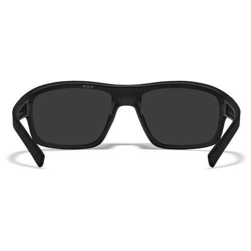 Очки баллистические стрелковые Wiley X Contend ACCNT01 Polarized Серые Captivate 15%