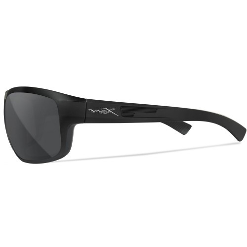 Очки баллистические стрелковые Wiley X Contend ACCNT01 Polarized Серые Captivate 15%