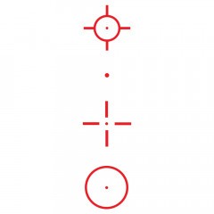 Прицел коллиматорный Firefield Impact XL 1X33 IR FP (FF26024) Открытый M.R.S 3/5 MOA