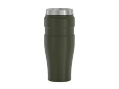 Термос для напитков (термокружка) THERMOS KING SK-1005 MAG 0.47L, нержавеющая сталь, клапан, крышка-пробка, Army Green