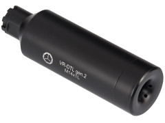 Пламегаситель-дожигатель Вектор-7.62 VR-DTL GEN2 для калибра 7.62 | Резьба М14х1L Сталь