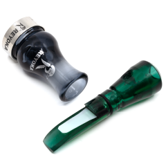 Манок духовой 2 в 1 (уточка чирок и шилохвость) Reyoka Camurcun Дымчатый / Зелёный